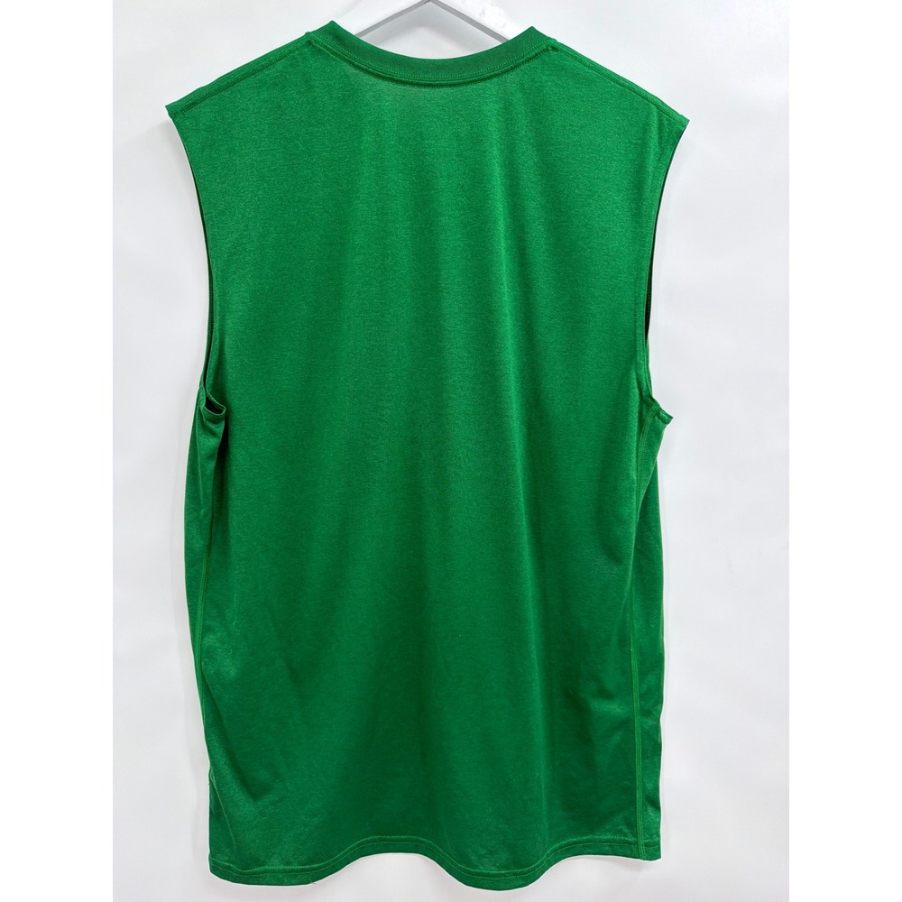 Nike Mens Dri-FIT Sleeveless Training Shirt Green Large Gym Basketball - Picture 2 of 7